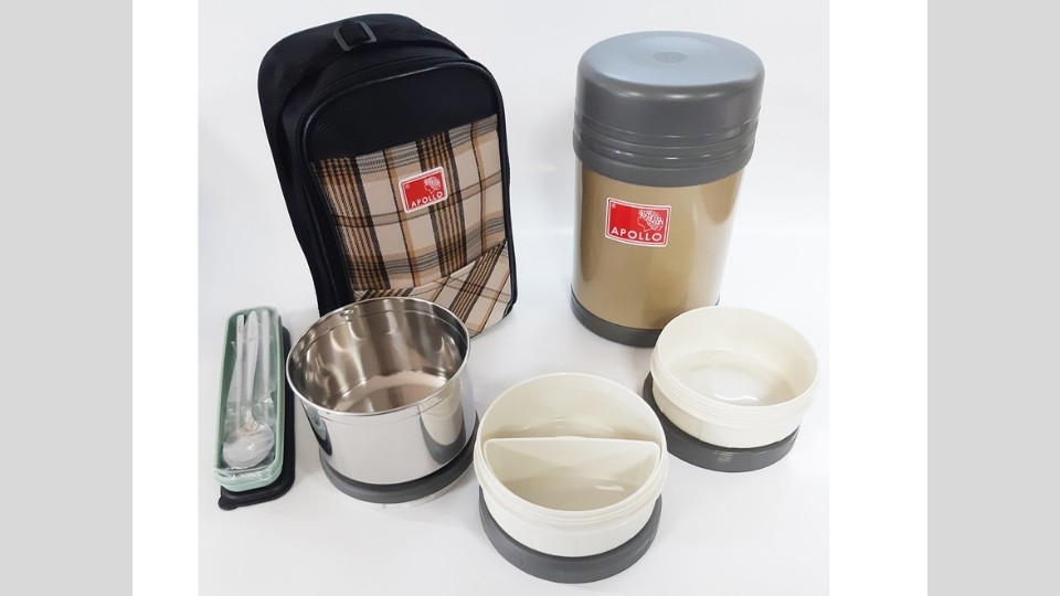 Cà Men Cơm Apollo 3 Ngăn APL-1600