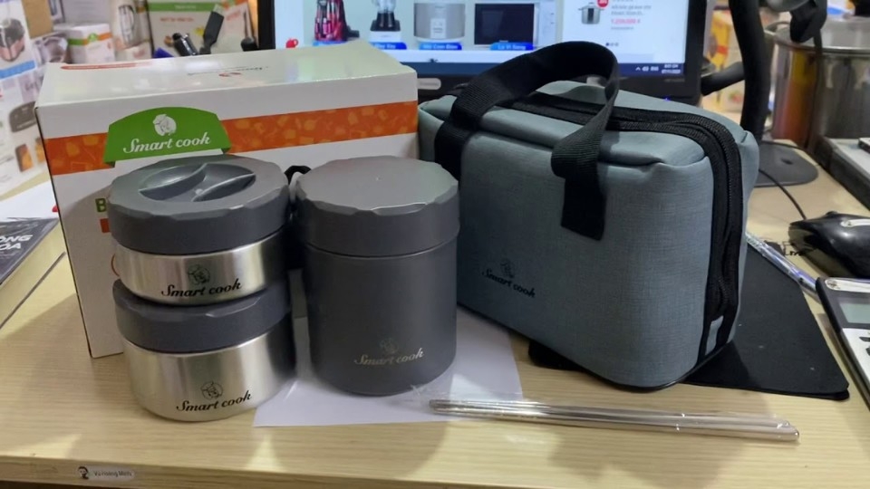 Bộ 3 hộp đựng cơm Smartcook SM 3956
