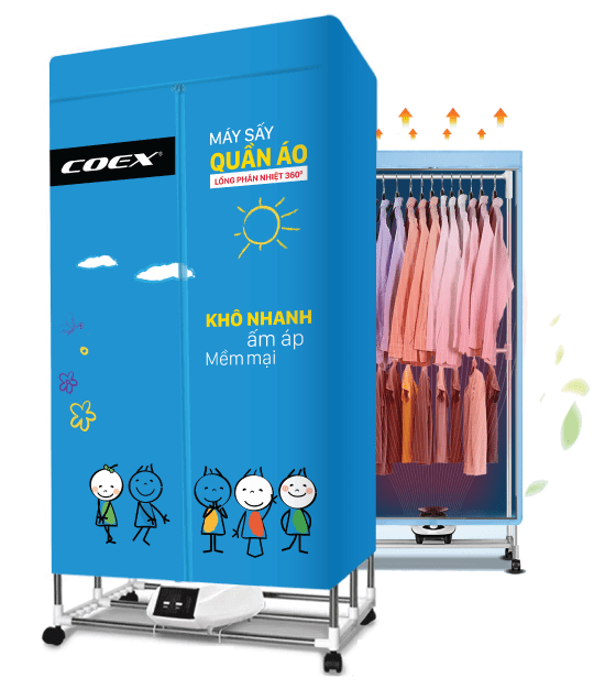 Tủ sấy quần áo Coex có tốt không? Gợi ý các tủ sấy quần áo Coex đáng mua nhất hiện nay 5