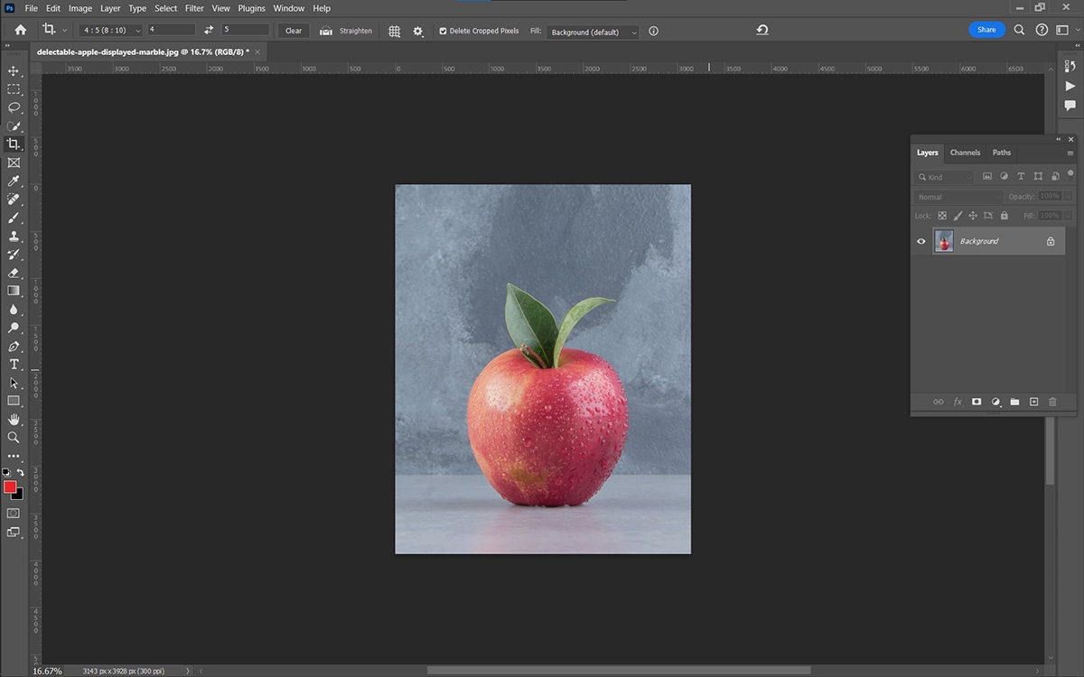 Cách cắt hình trong Photoshop - hình 3