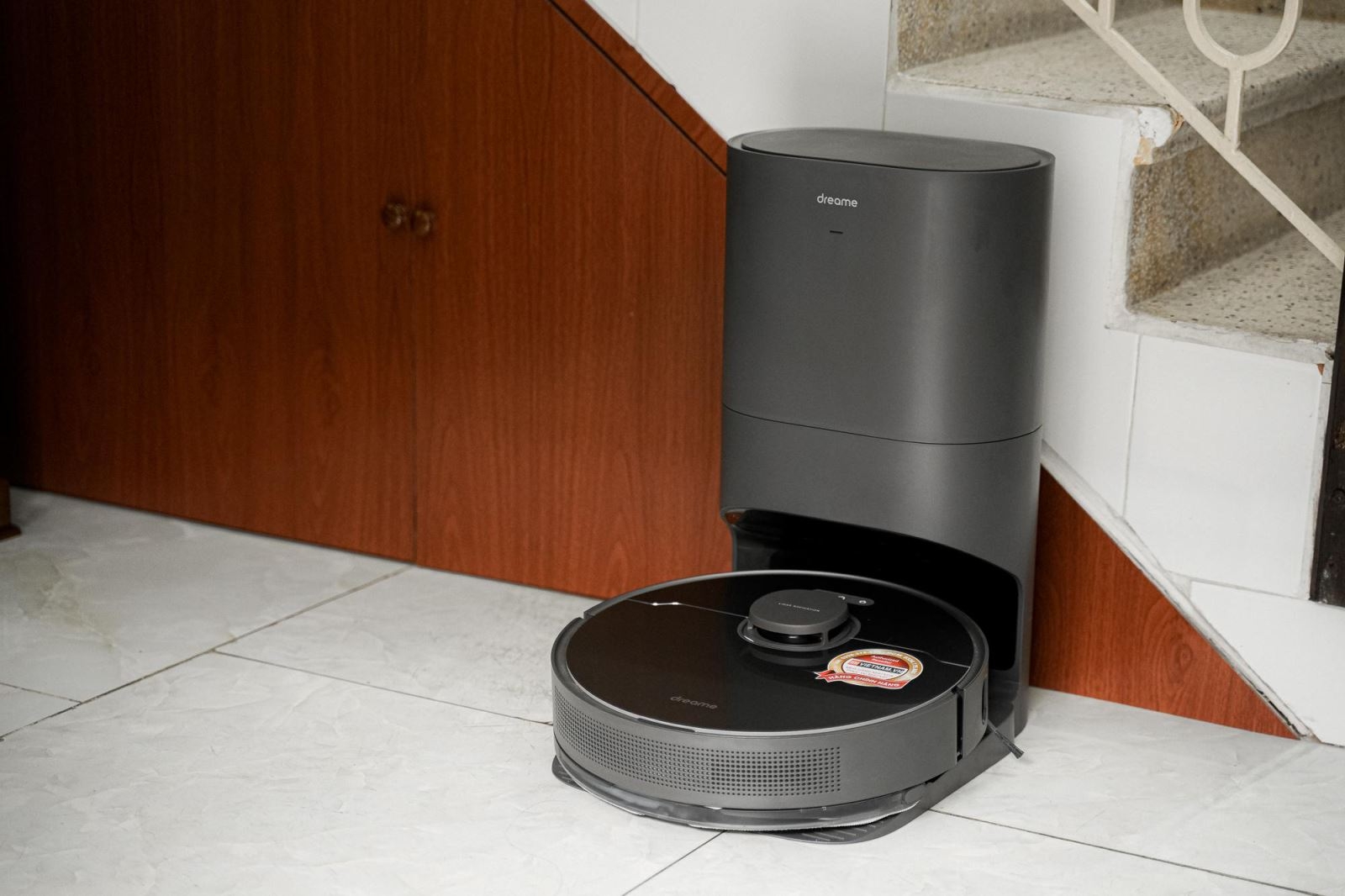 Thiết kế của robot hút bụi Dreame