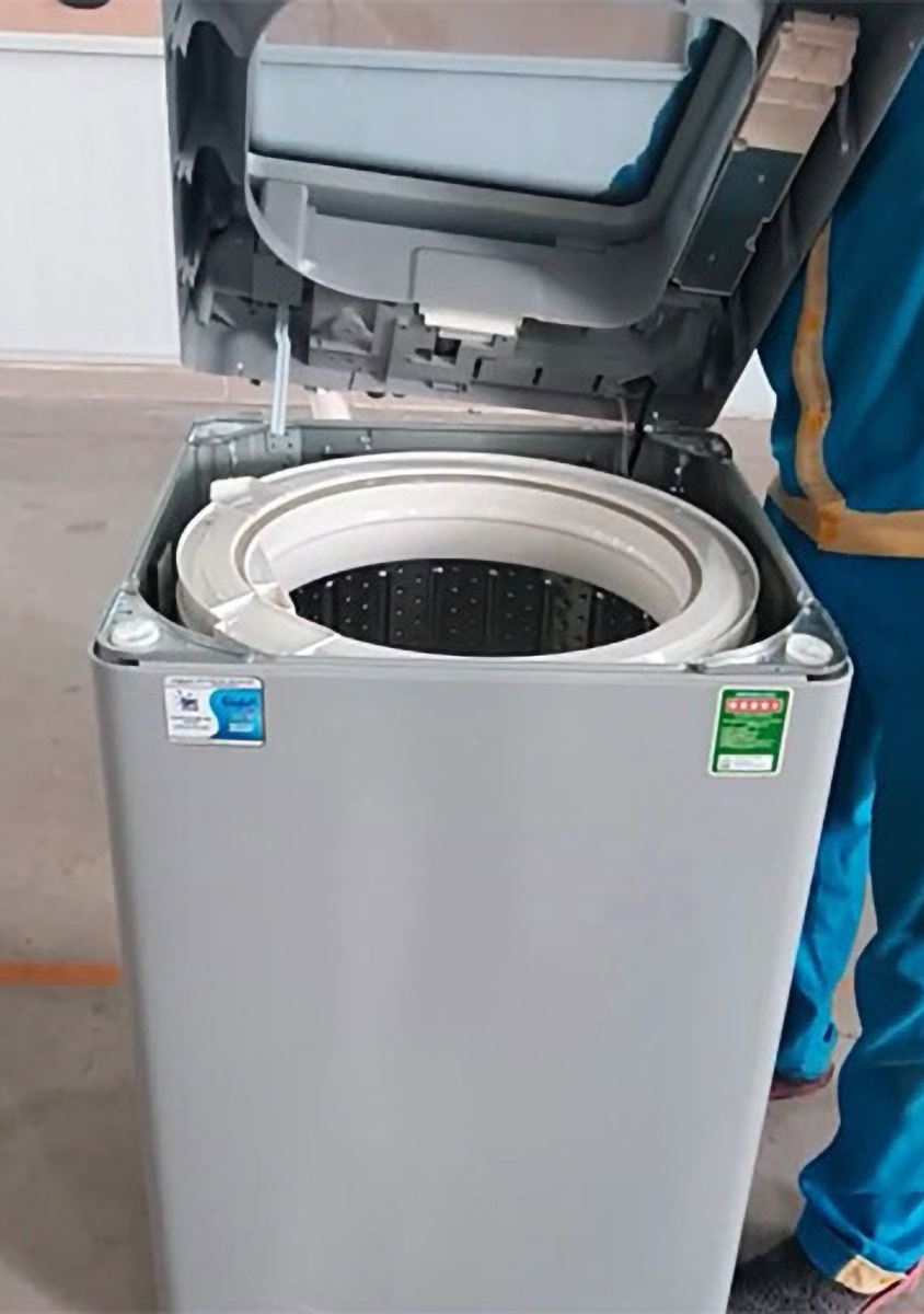 thay board máy giặt lồng đứng AQUA - hình 3