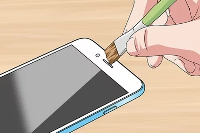 Cách vệ sinh loa iPhone - 2