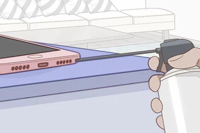 Cách vệ sinh loa iPhone - 1