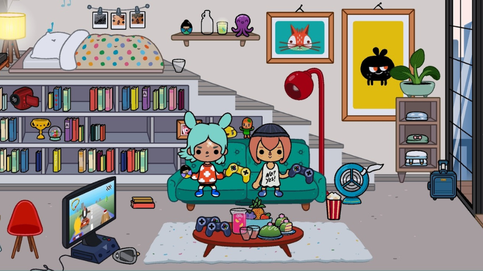 Hãy thử tương tác thật nhiều trong game.