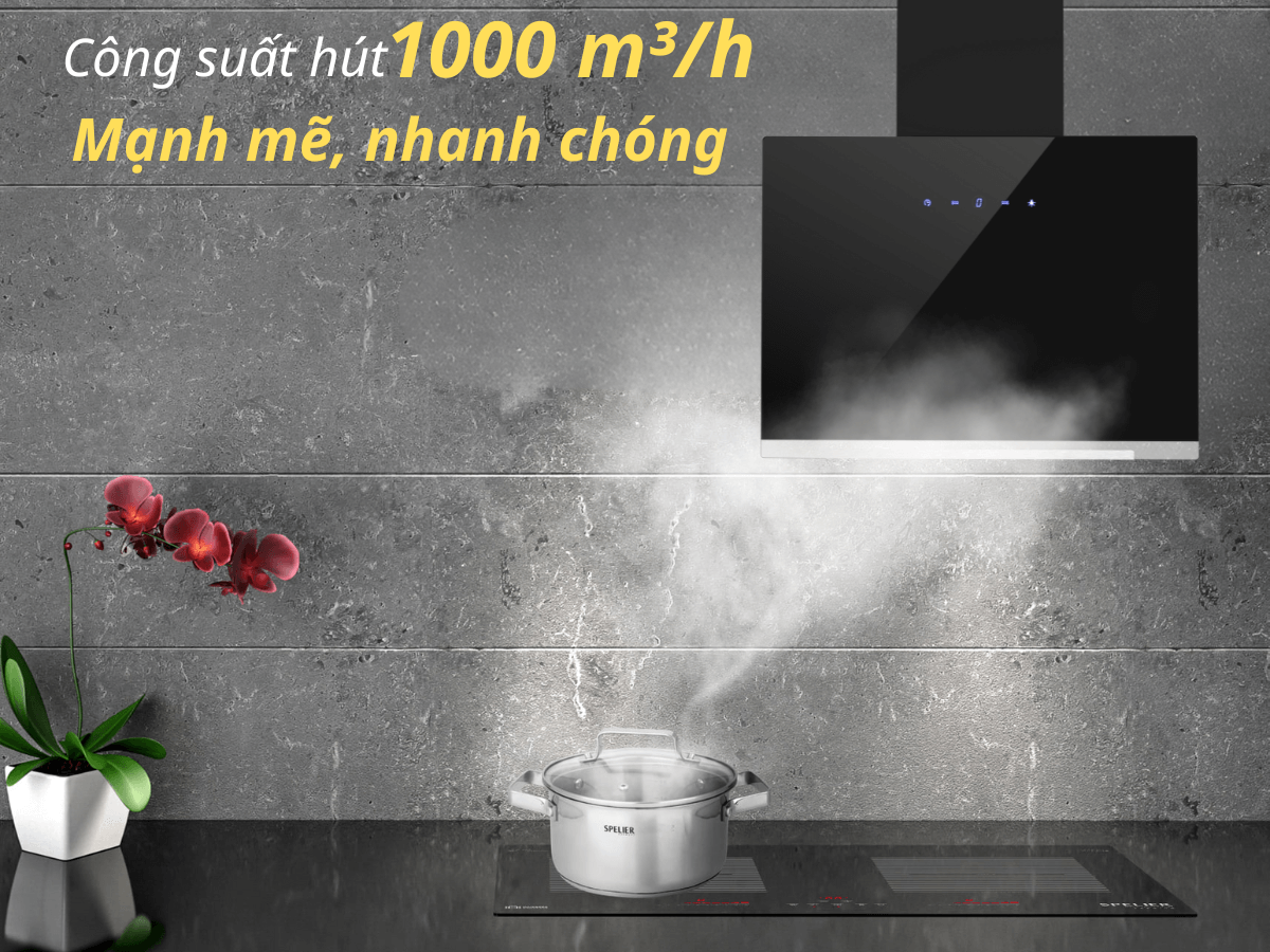 máy hút mùi faster 3