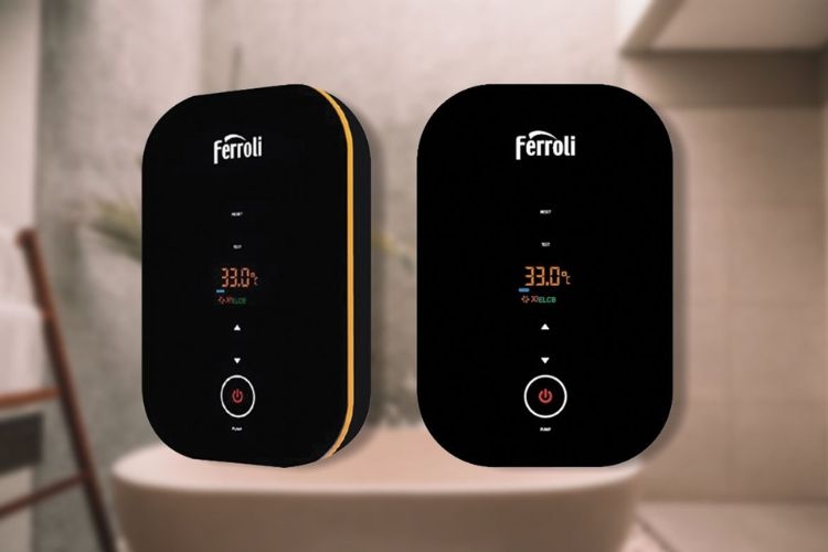 Máy nước nóng Ferroli trực tiếp lắp đặt cần có dòng nước áp lực cao