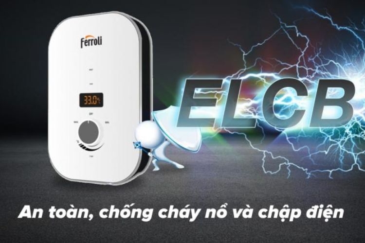 Máy nước nóng trực tiếp Ferroli MIDO-MSN 4.5S