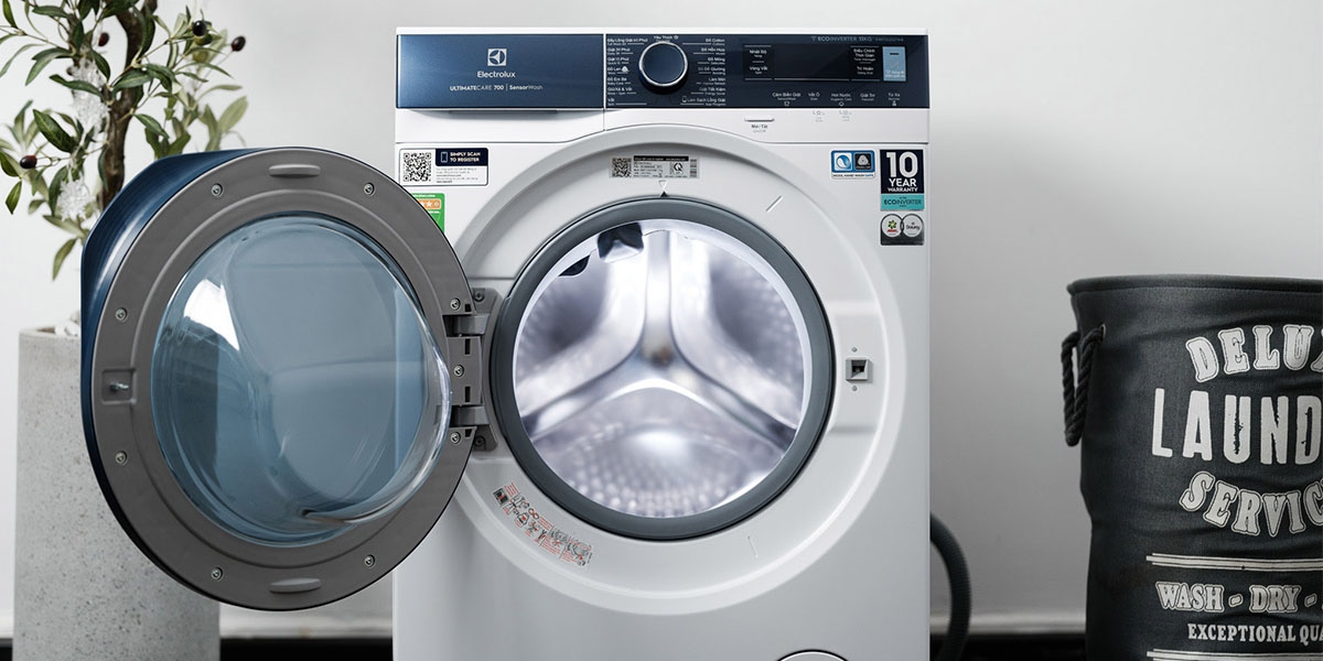 máy giặt Electrolux không mở được cửa 3