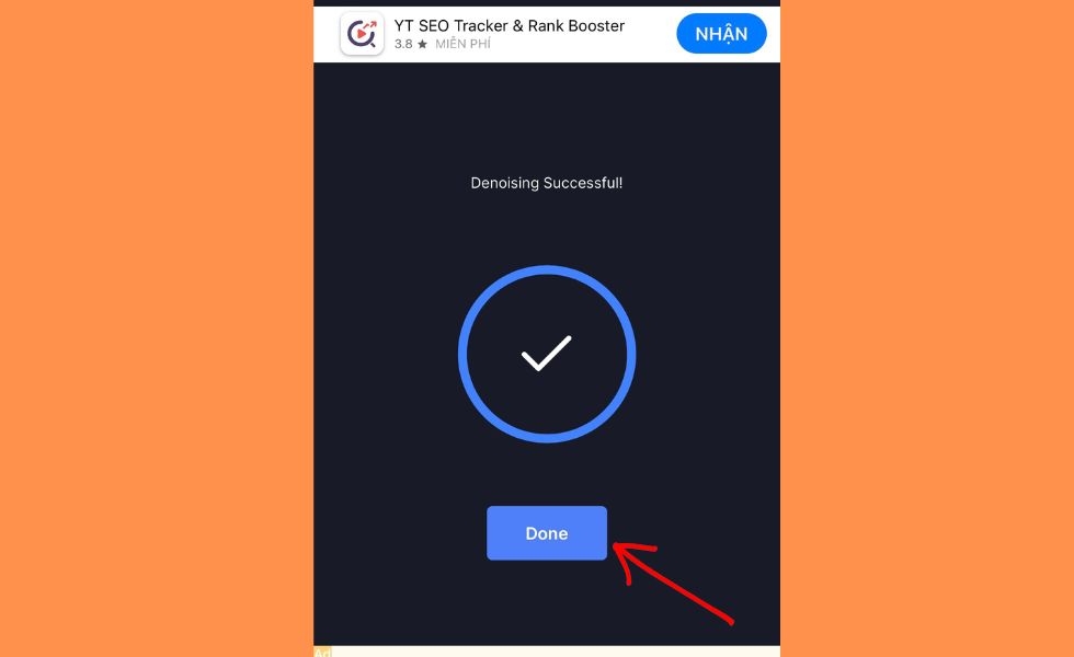 cách lọc tạp âm video trên iPhone