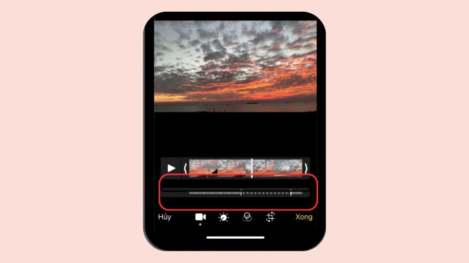 Bấm chọn Xong để lưu lại video của bạn