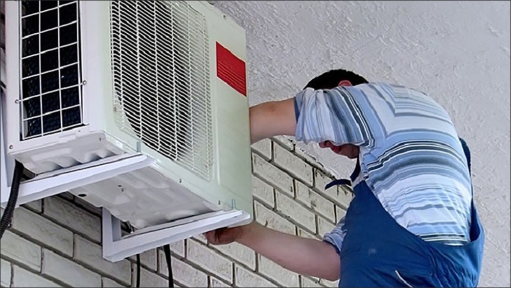 cục nóng điều hòa kêu ù ù do mất cân bằng