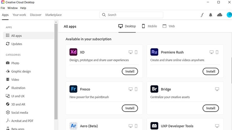 tải Adobe Creative Cloud (hình 2)