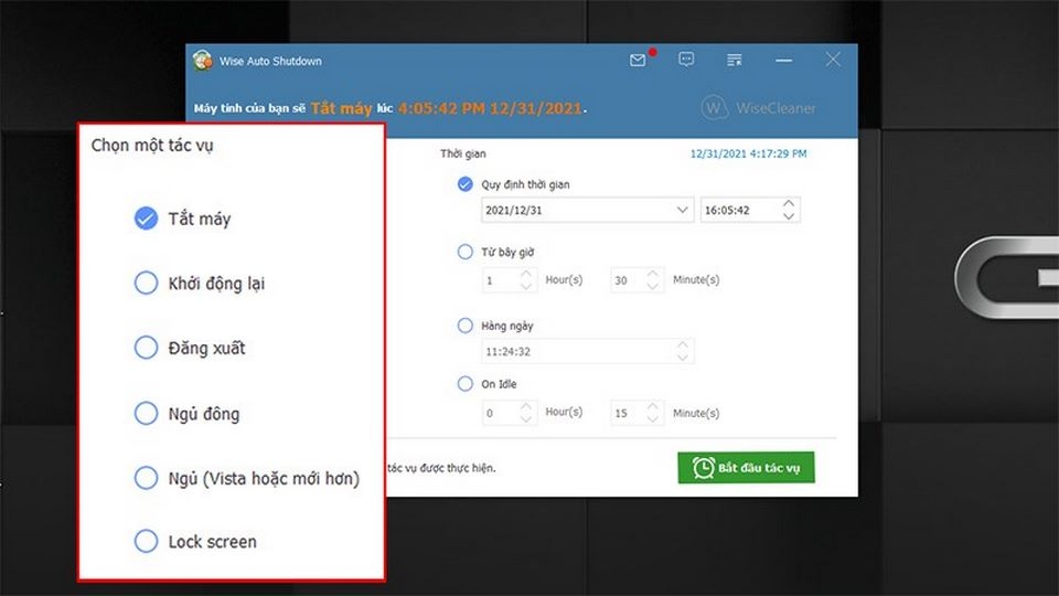 Cách cập nhật tác vụ nhanh chóng