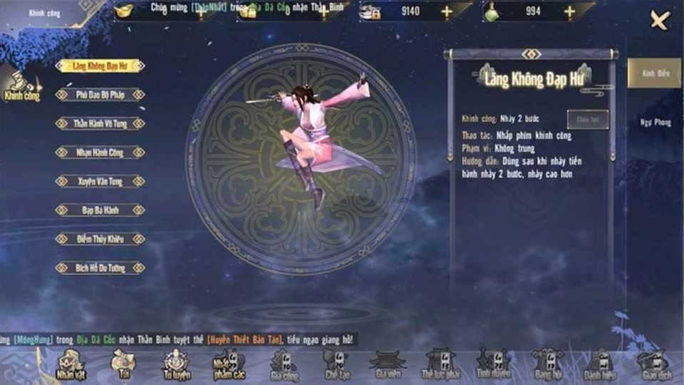Nhiệm vụ khác nhau và hấp dẫn