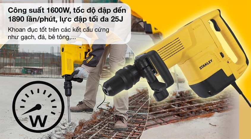 Nên mua máy đục bê tông nào? Gợi ý các dòng máy đục bê tông tốt nhất hiện nay 5
