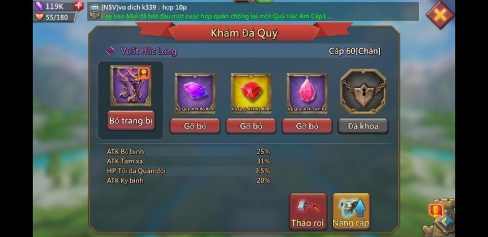 Các loại đá quý khác nhau