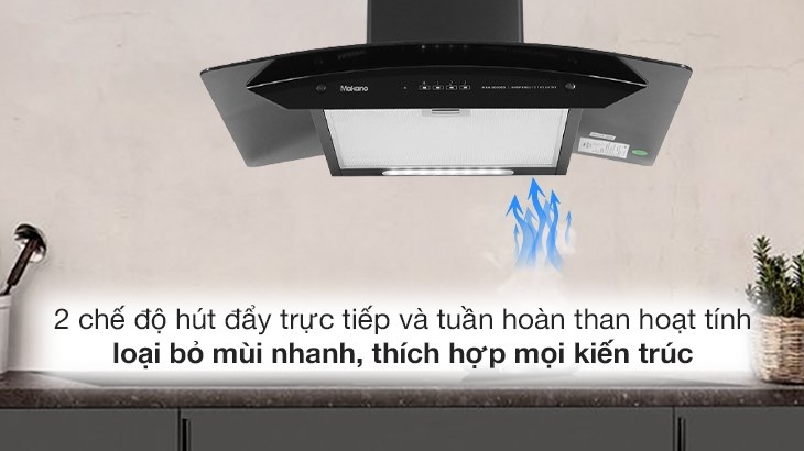 Máy hút mùi Makano của nước nào, có tốt không? Có nên mua máy hút mùi Makano cho không gian bếp? 3