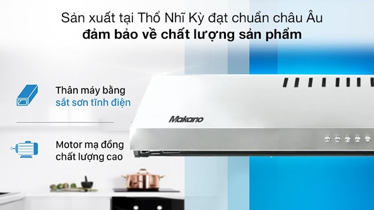 Máy hút mùi Makano của nước nào, có tốt không? Có nên mua máy hút mùi Makano cho không gian bếp? 6