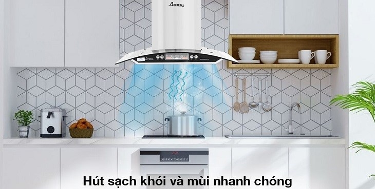 Máy hút mùi Apex của nước nào sản xuất? Có nên mua máy hút mùi Apex để sử dụng? 1