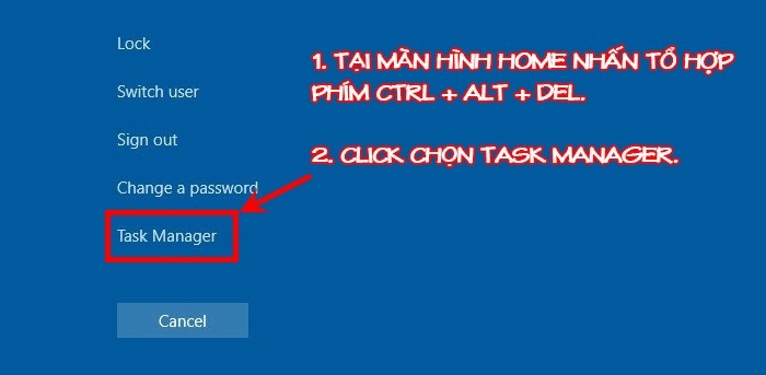 Laptop bị đơ màn hình không tắt được 3