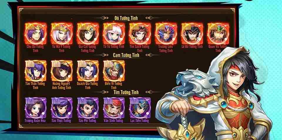 Các nhân vật đặc trưng