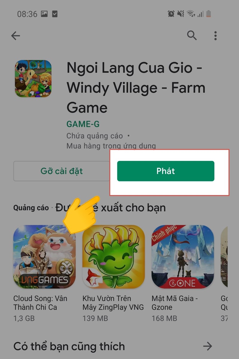 Xác nhận điều kiện chơi game