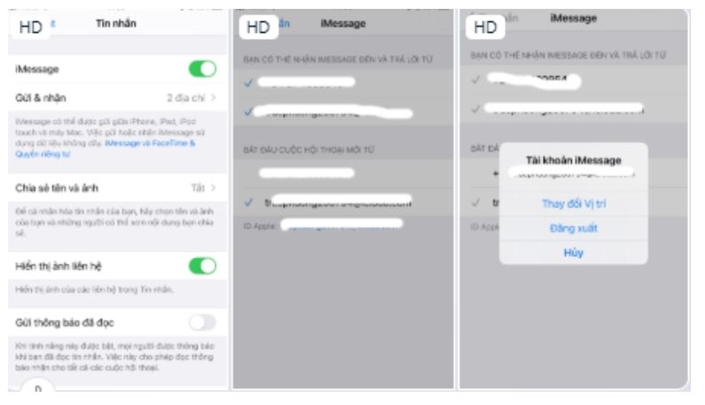 iMessage bị đăng xuất - hình 6