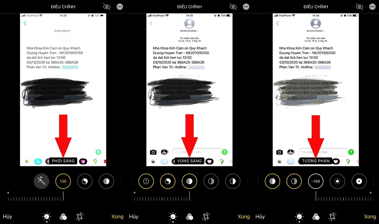 phần mềm xem ảnh bị che trên iphone