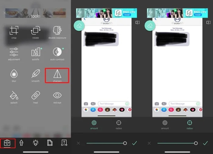 phần mềm xem ảnh bị che pixlr