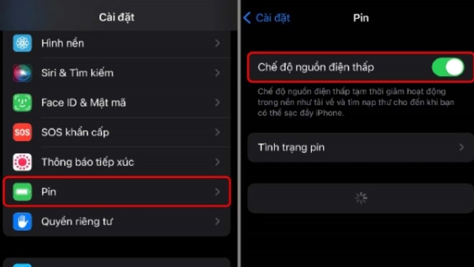 Đối với iPhone