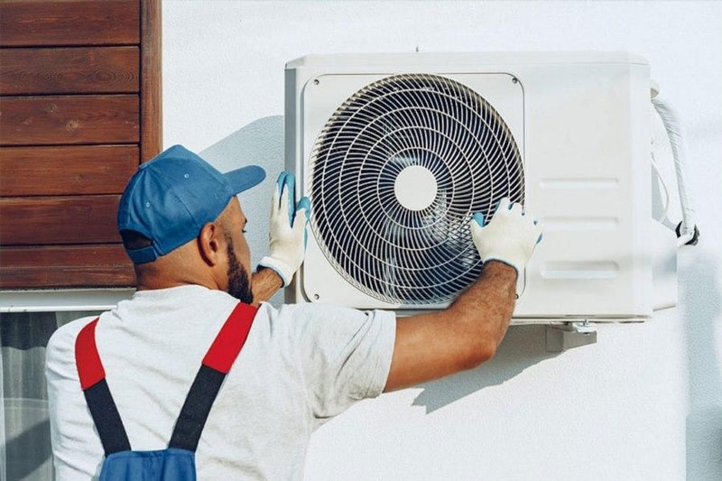Cục nóng máy lạnh để ngoài trời có sao không hình 1