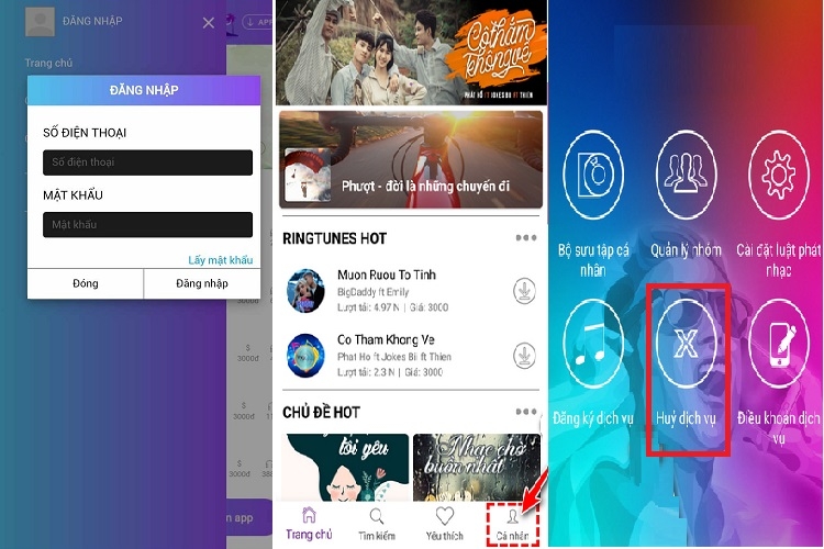 Cách huỷ nhạc chờ Vina hoàn toàn trên website