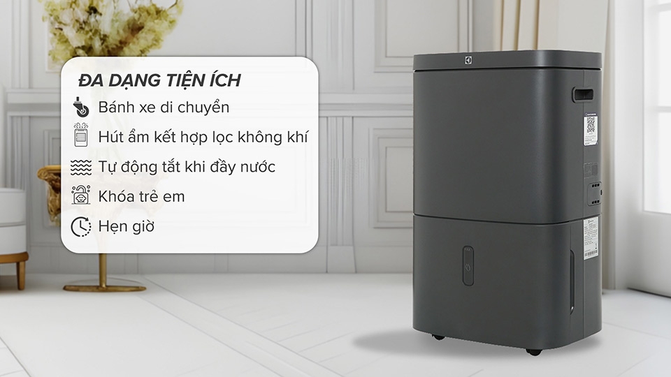 Máy hút ẩm Electrolux EDH14TRBD2