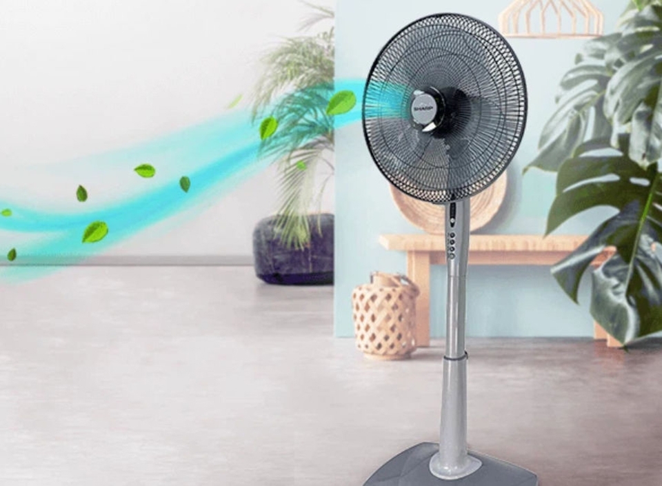 Quạt đứng Sharp 50W PJ-S40RV-LG