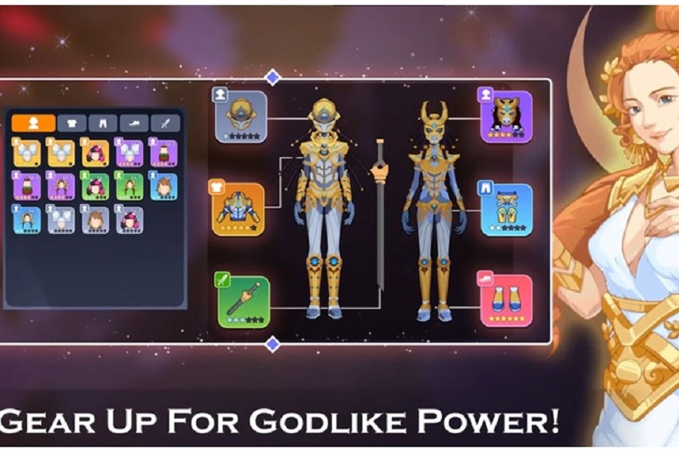 Trang bị của các nhân vật trong game Sky Dancer