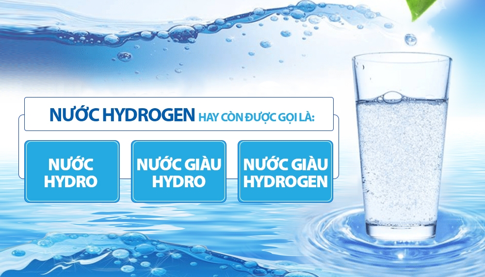 Nước hydrogen tốt cho sức khỏe