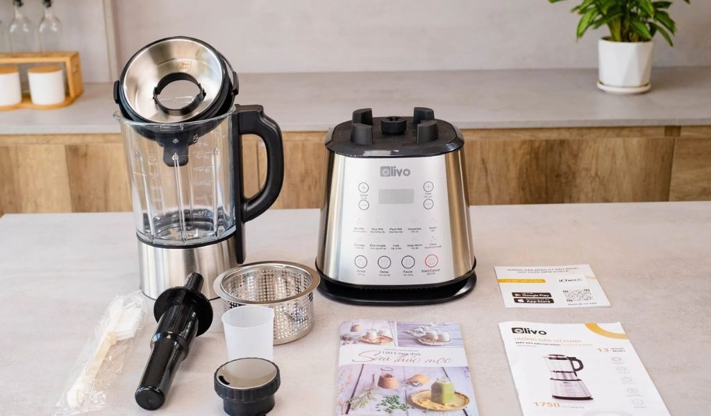 Máy làm sữa hạt Olivo X20 của nước nào? Tìm hiểu ưu nhược điểm trước khi quyết định mua 5