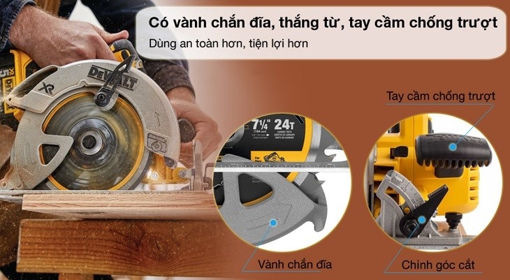 Các loại máy cưa gỗ cầm tay phổ biến nhất hiện nay là gì? Cần lưu ý gì khi sử dụng? 5