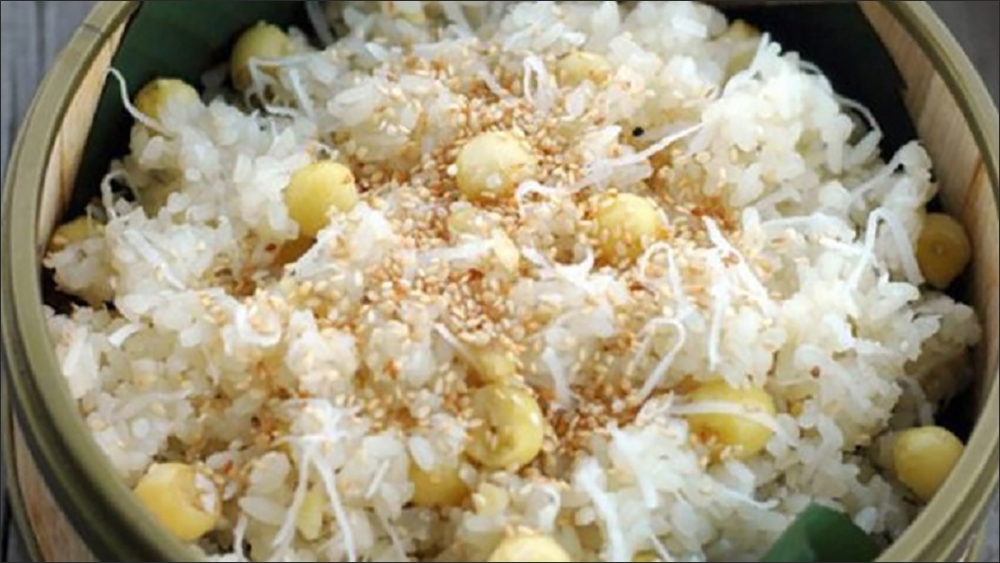 Mẹo nấu xôi hạt sen ngon bằng nồi cơm điện