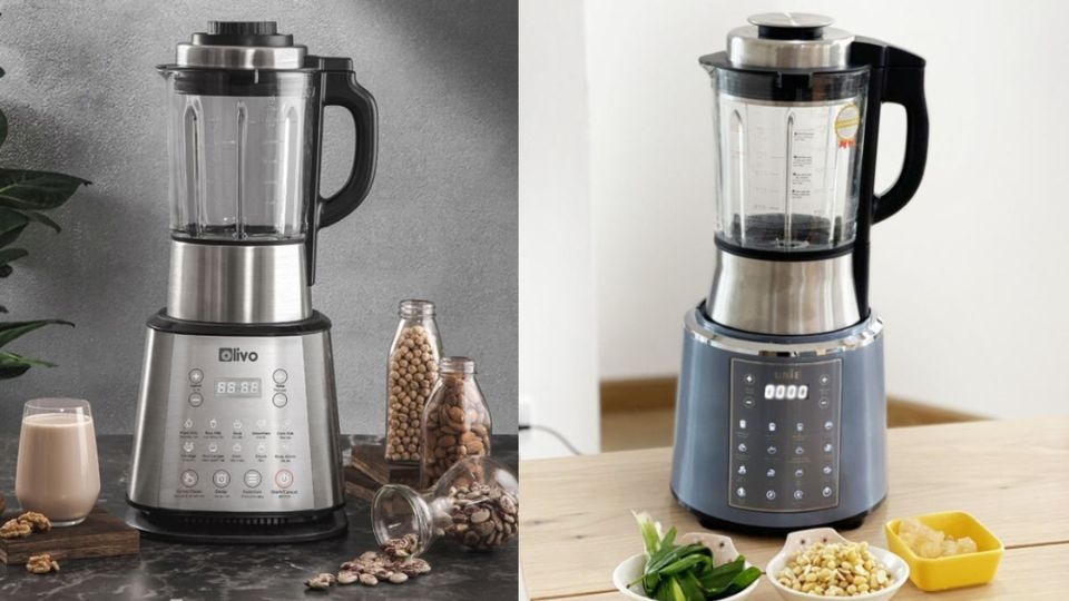 So sánh máy làm sữa hạt Olivo X20 và UNIE V8S 5