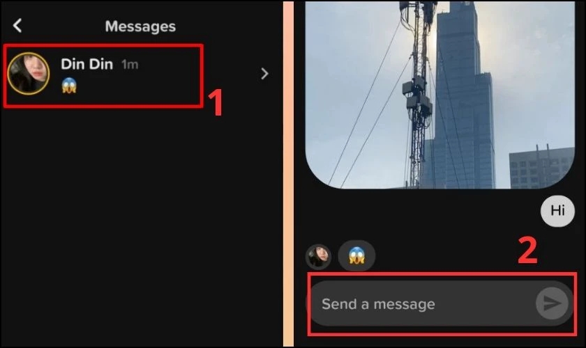 Cách nhắn tin trên Locket (ảnh 4)