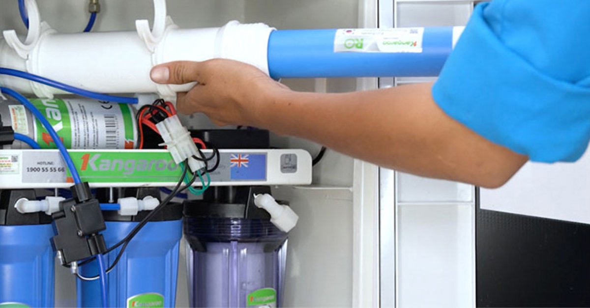 vấn đề thường gặp khi sử dụng máy lọc nước - hình 1