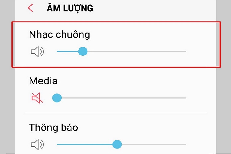 Kéo thanh âm lượng để tăng âm
