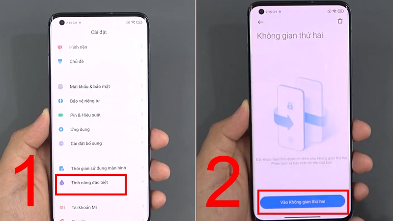 Không gian thứ 2 Xiaomi là gì? Làm thế nào để tạo, mở và xóa không gian thứ 2 trên thiết bị Xiaomi 12