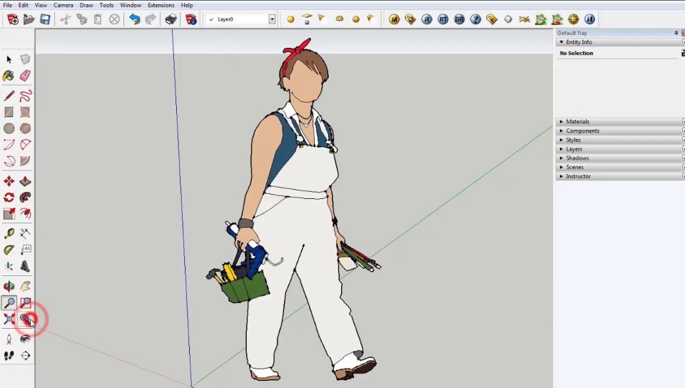 Tính năng Zoom Selection