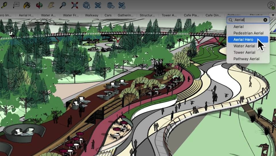 Tính năng Scene Search