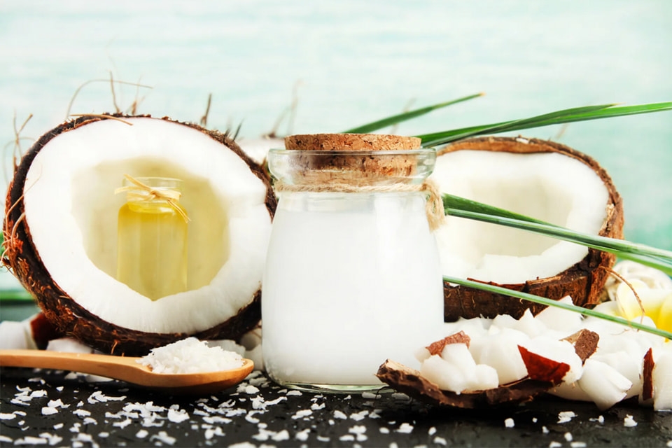 Làm dầu dừa bằng nồi cơm điện 6