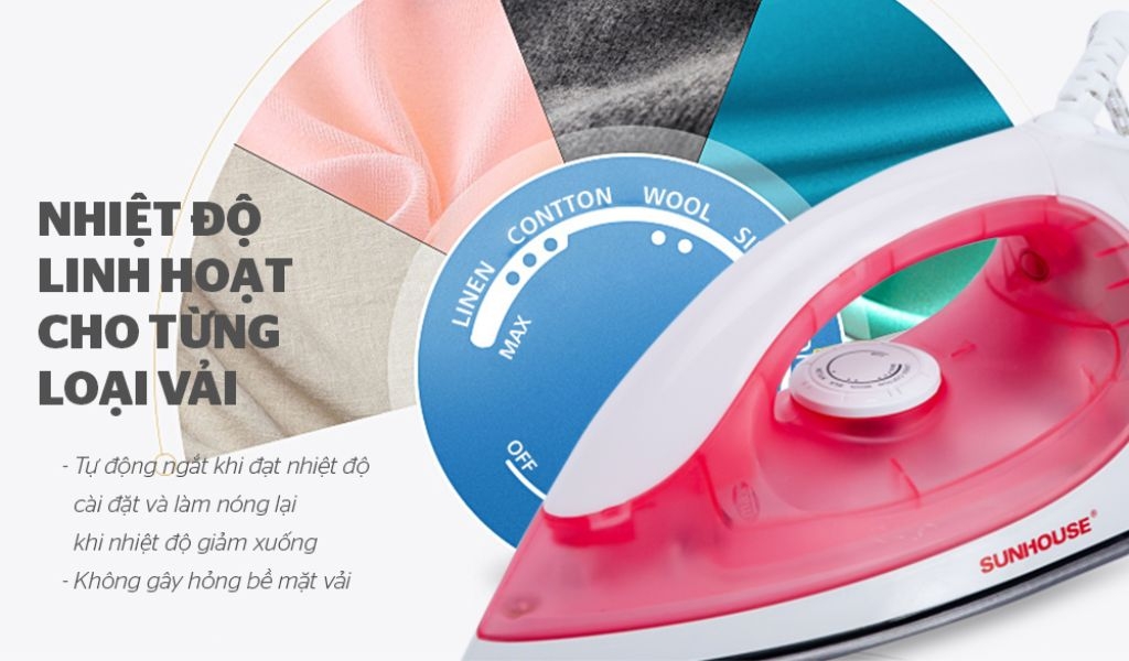 Top bàn ủi dưới 500 ngàn chất lượng, an toàn mà bạn có thể tham khảo trước khi mua 2