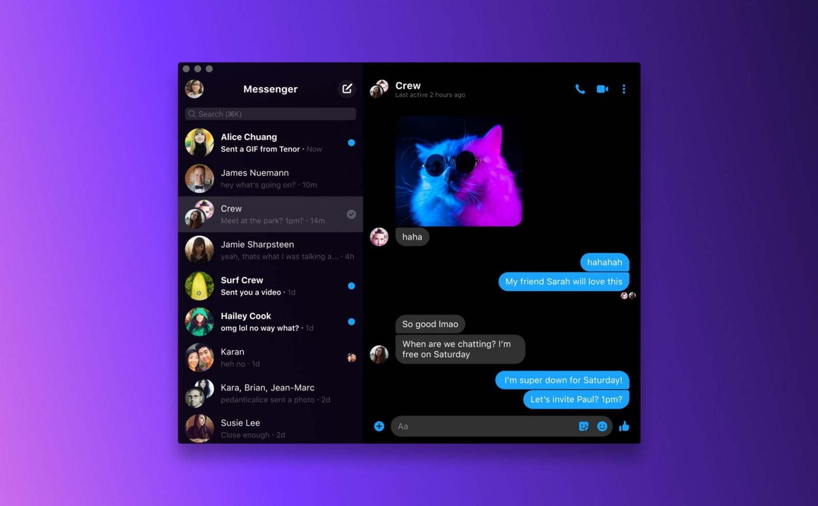 đăng nhập Messenger - hình 4